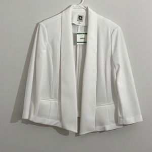 Anne Klein white formal/office blazer